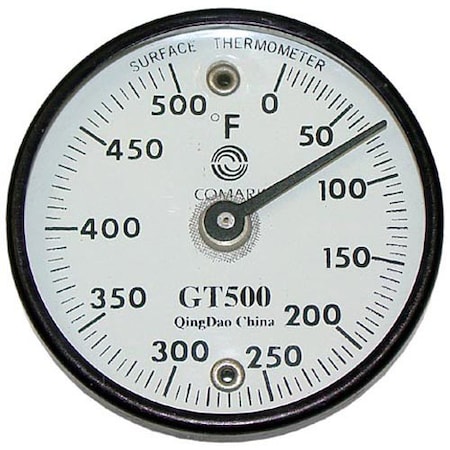Allpoints Thermometer 2", 0-500F, Magnet 621076